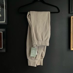 H&M Beige high waisted jogger